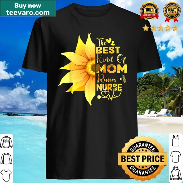 T-shirt honoring moms raising nurses with heartwarming typography