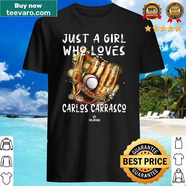 Carlos Carrasco fan shirt with bold typography