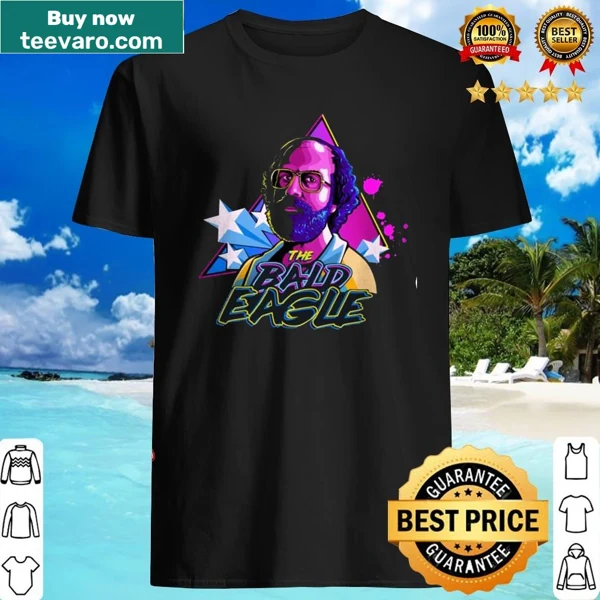 Shirt featuring a bold graphic of a bald eagle, symbolizing pride and freedom.