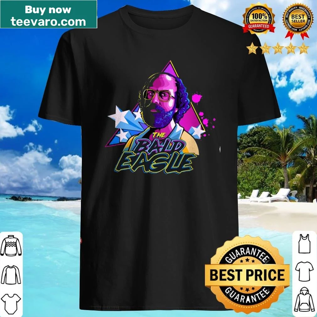 Shirt featuring a bold graphic of a bald eagle, symbolizing pride and freedom.