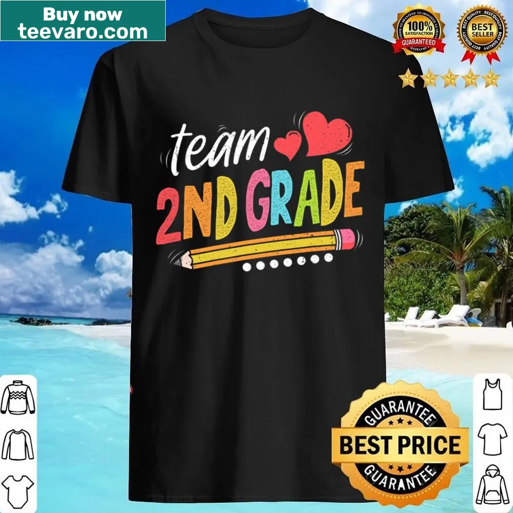 Second Grade Squad graphic t-shirt for boys and girls