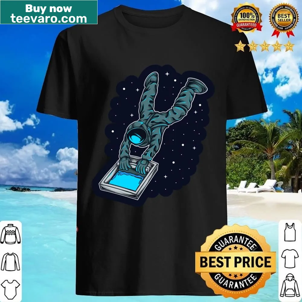 Shirt highlighting the art of screen printing