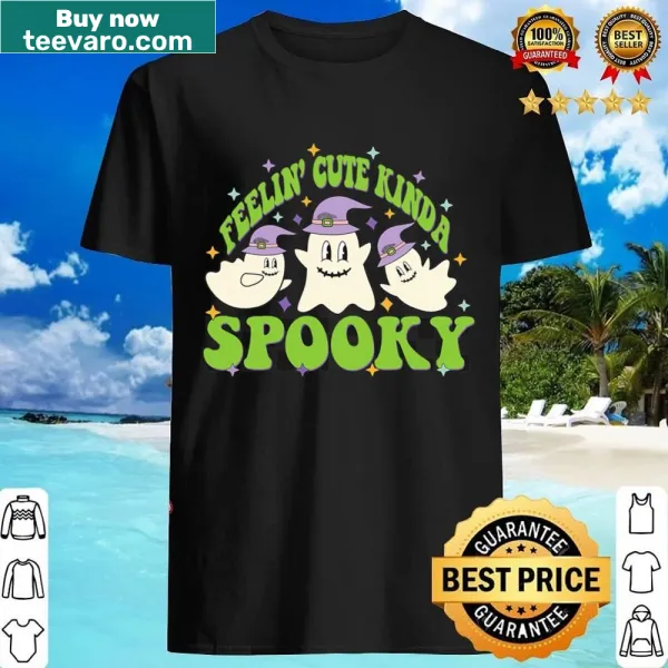 Cute witch graphic with 'Boo Crew' text on Halloween T-shirt