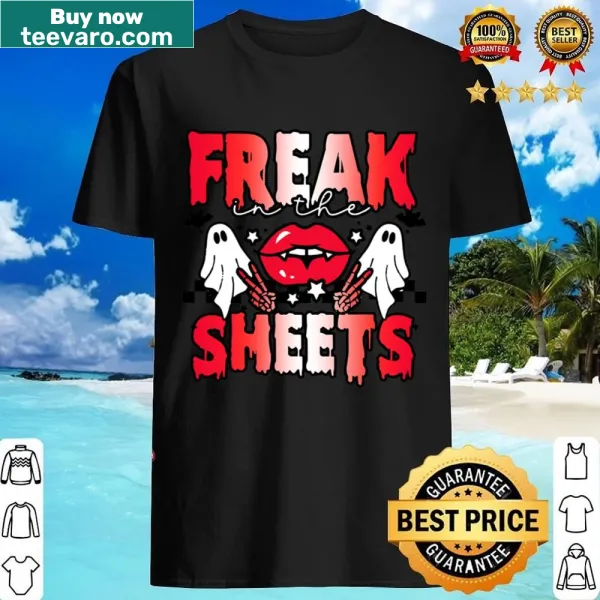 Halloween shirt with ghost design and humorous text