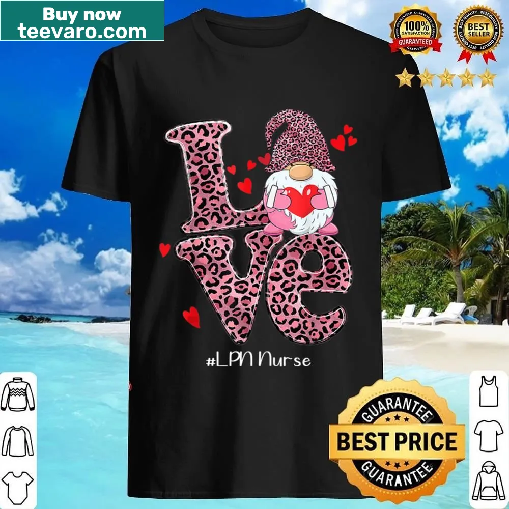 Cute tank top featuring a nursing gnome for Valentine's Day