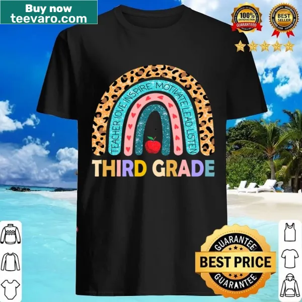 Back to school shirt for third grade teachers and students