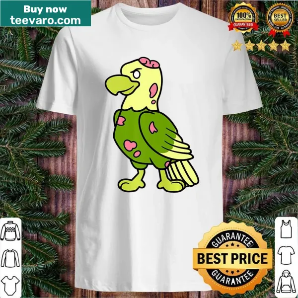 Funny zombie Bald Eagle graphic for Halloween shirt