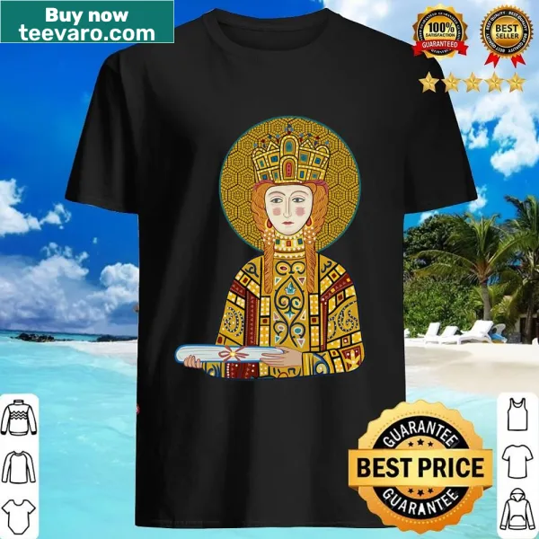 Shirt featuring a design inspired by Byzantine Empress Eirene