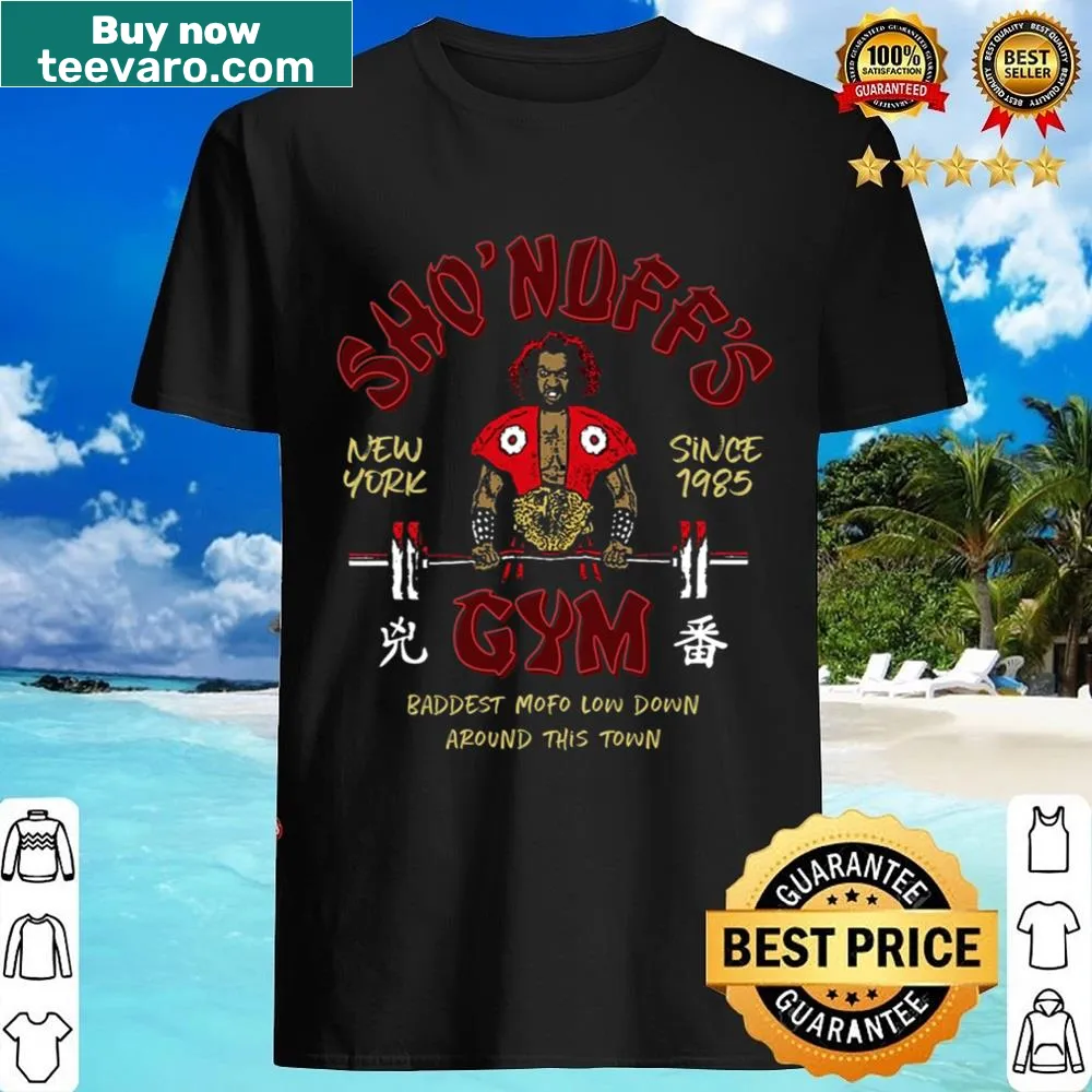 Funny gym shirt with retro design for New York since 1985