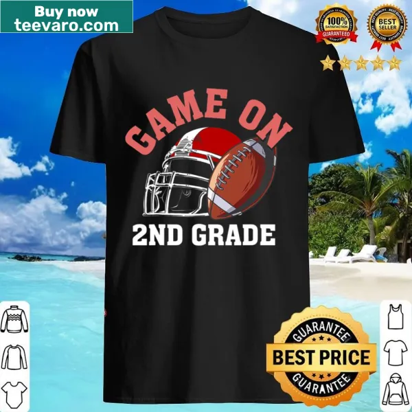 Cartoon football shirt for 2nd-grade boys