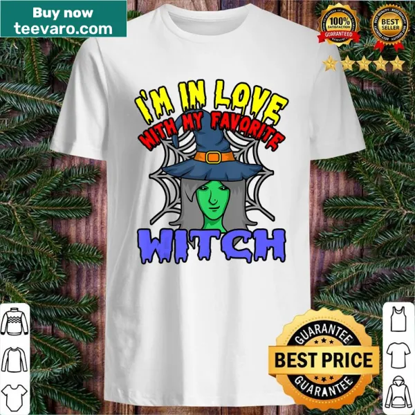Charming witch graphic with pumpkin and ghost for Halloween