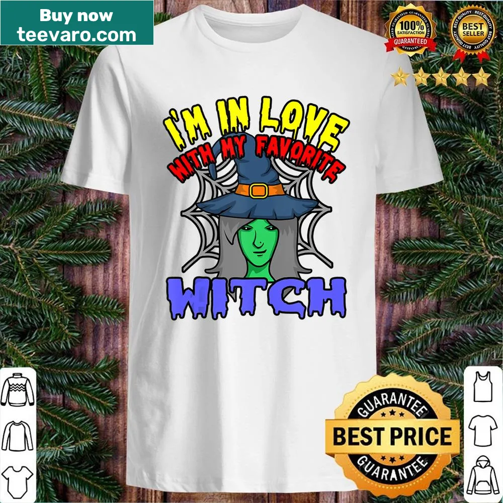 Charming witch graphic with pumpkin and ghost for Halloween