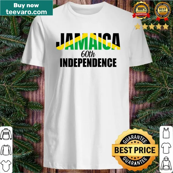 Jamaica 60th Independence Day celebration graphic shirt