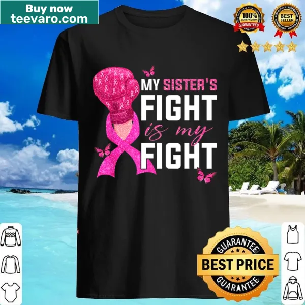 Supportive breast cancer awareness shirt featuring a butterfly and heartfelt text.