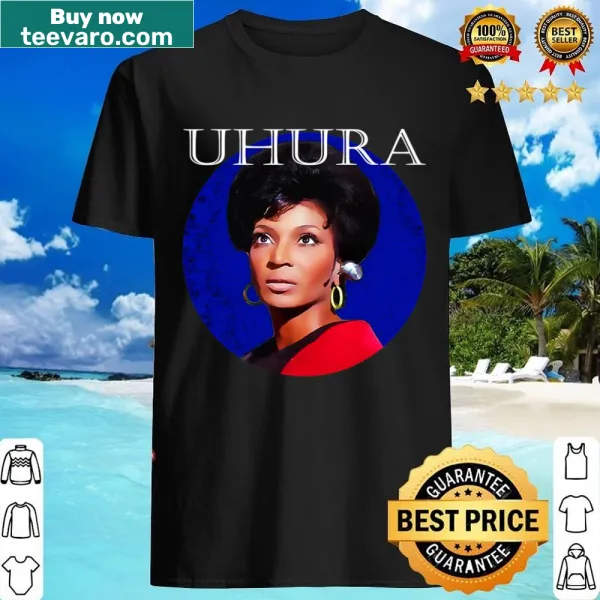 Tribute shirt featuring Lieutenant Uhura from Star Trek