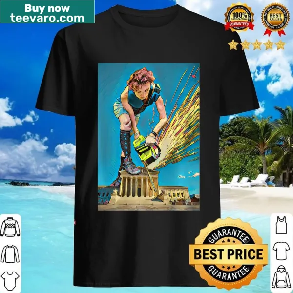Humorous shirt with text about a rotten branch