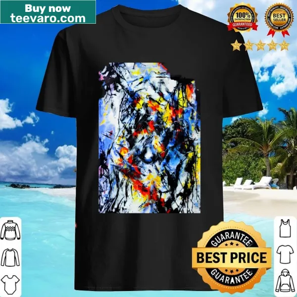 Minimalist shirt featuring abstract typography design