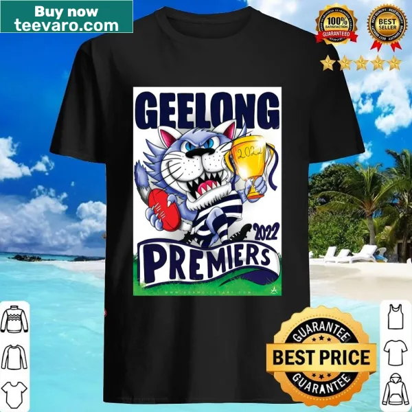 Shirt with Adam Giles' charming cat illustrations