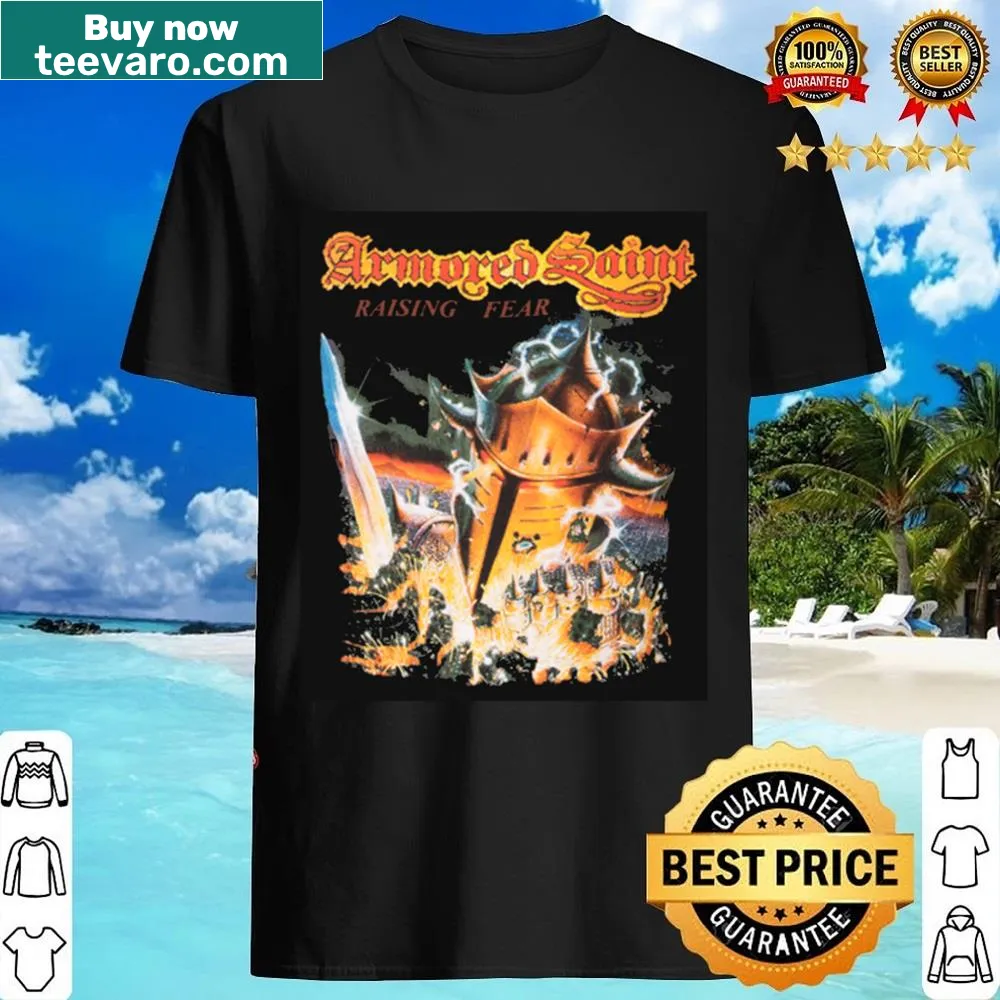 Graphic shirt celebrating the heavy metal band Armored Saint