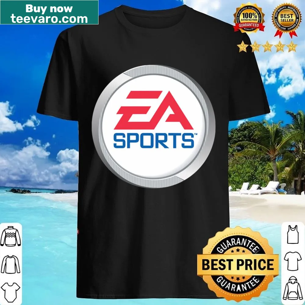 Ea Sports merchandise shirt featuring bold typography and dynamic graphic