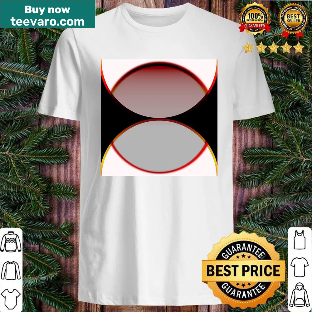 Contemporary shirt with a playful blur design