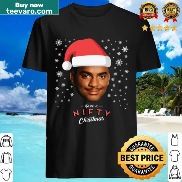 Festive shirt featuring Carlton Banks from The Fresh Prince of Bel-Air