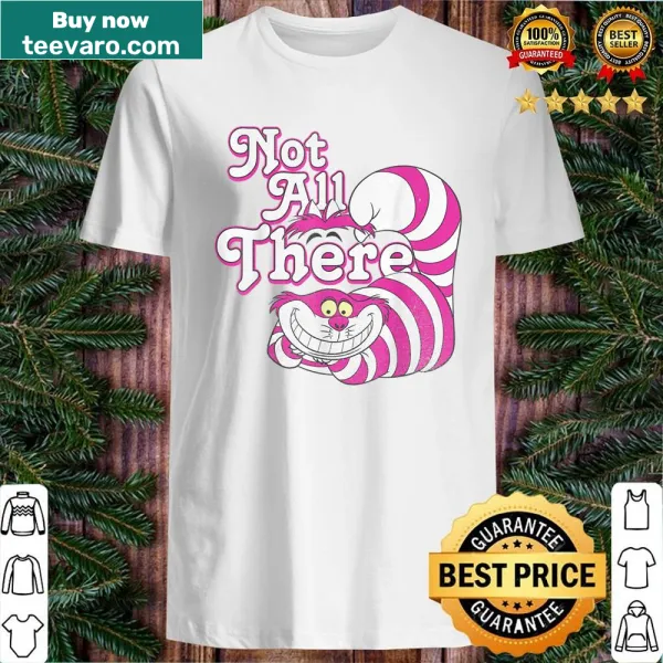 Whimsical Cheshire Cat shirt featuring its famous grin