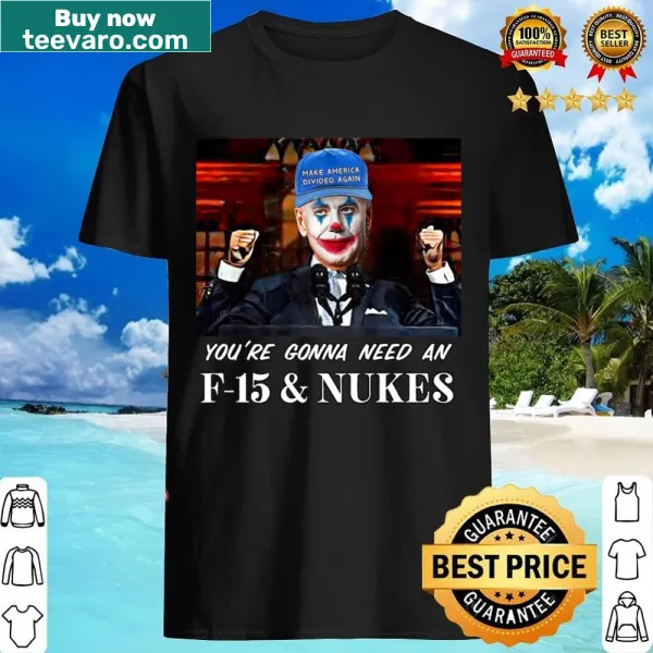 Dark Brandon Halloween design with political elements on a shirt