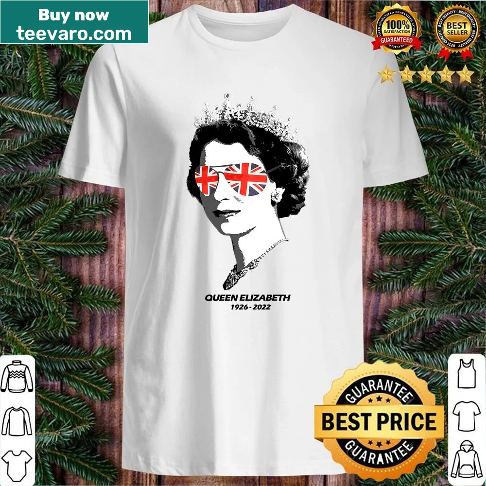 Tribute shirt for Queen Elizabeth II with RIP text