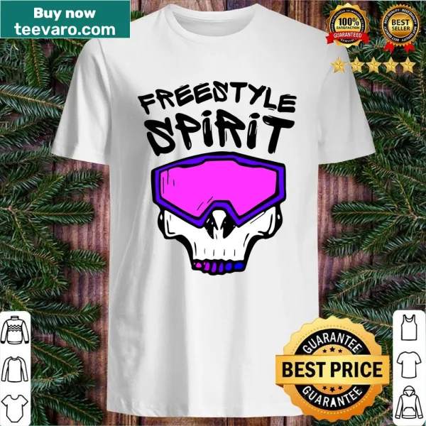 Abstract graphic shirt celebrating creative freestyle spirit