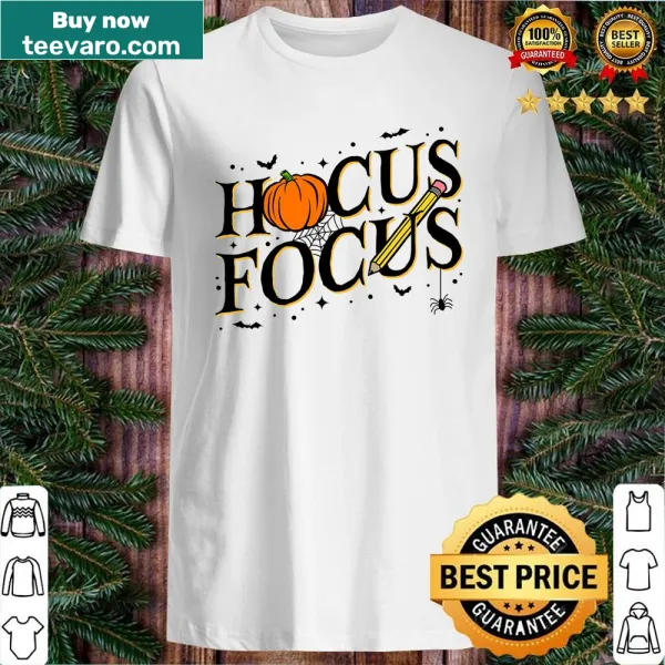 Hocus Focus text design for Halloween appreciation