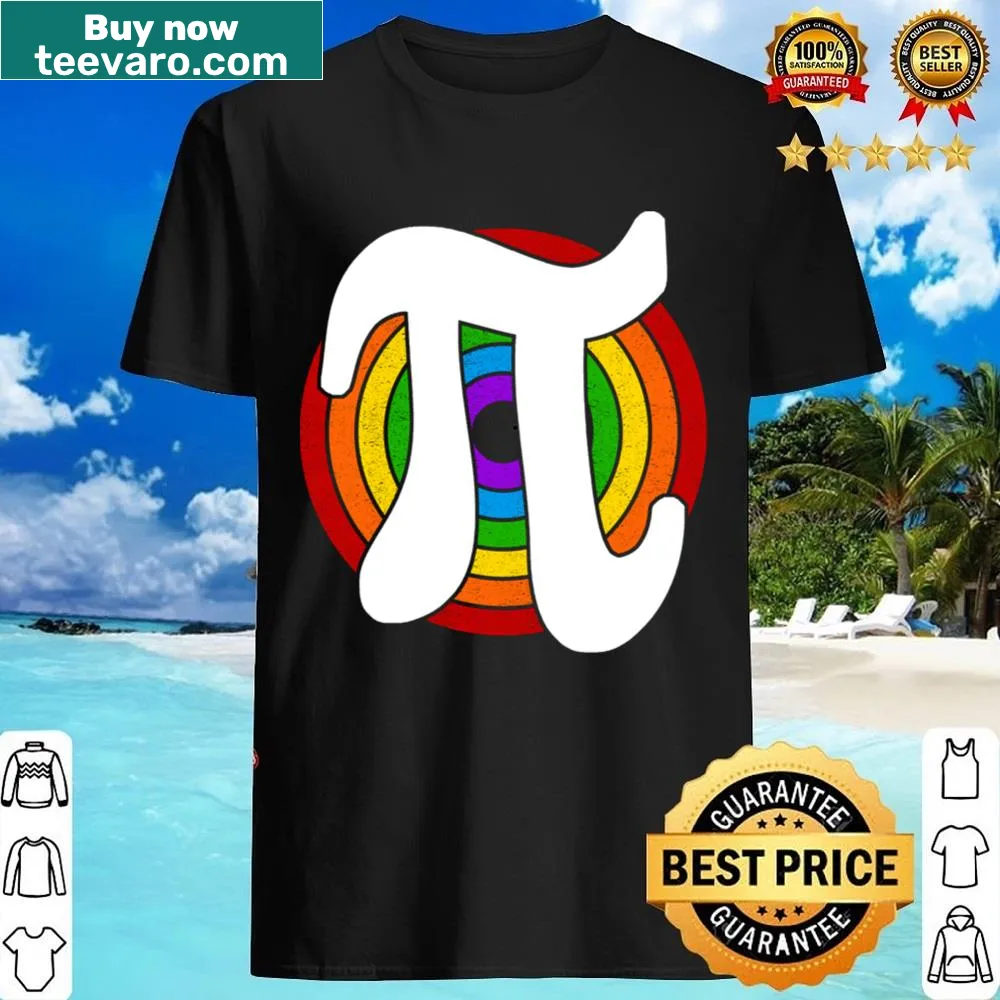 Graphic shirt celebrating Pi Day with a nerdy humor twist