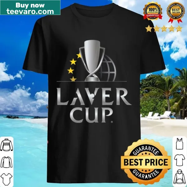 Essential shirt featuring typography of Laver Cup