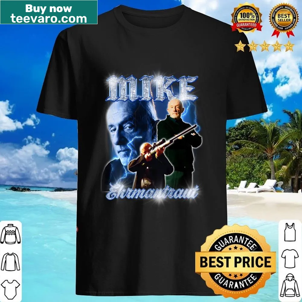 Vintage style shirt featuring Mike Ehrmantraut from Breaking Bad.