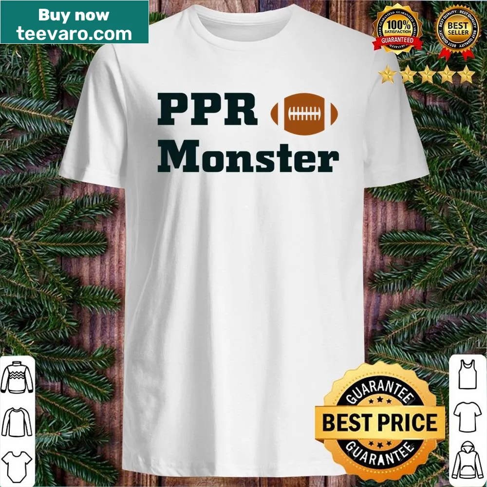 Cartoon monster graphic on a playful shirt