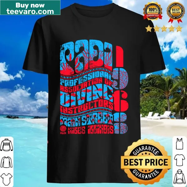 Psychedelic 60's shirt with vintage-inspired design