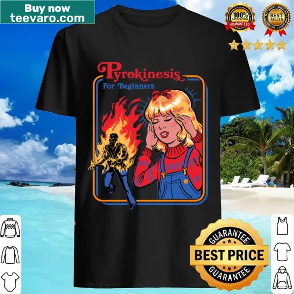Funny typography design about pyrokinesis