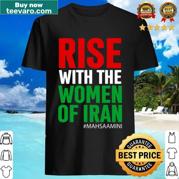 Graphic tee supporting women's rights in Iran inspired by Mahsa Amini