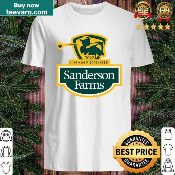 Official Sanderson Farms Championship 2022 shirt featuring logo