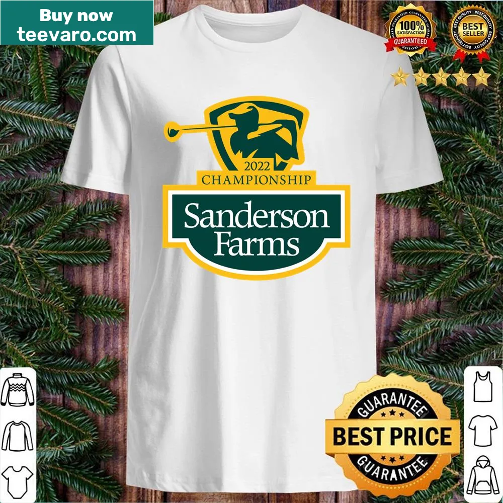 Official Sanderson Farms Championship 2022 shirt featuring logo