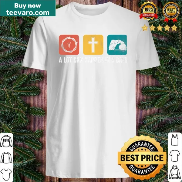 Shirt with inspirational Easter message about faith
