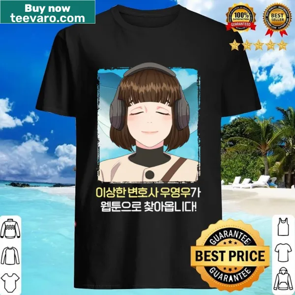 Graphic design inspired by Woo Yeong Woo series on a shirt