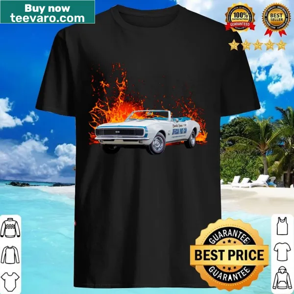Illustrated shirt featuring the 1967 Camaro Pace Car