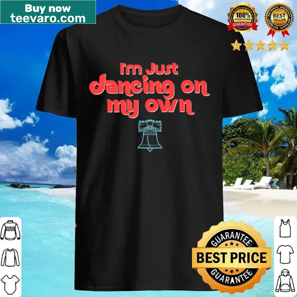 Text design featuring 'I'm Just Dancing On My Own'