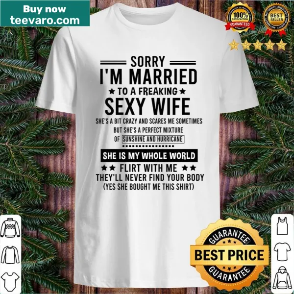 Funny marriage-themed graphic shirt