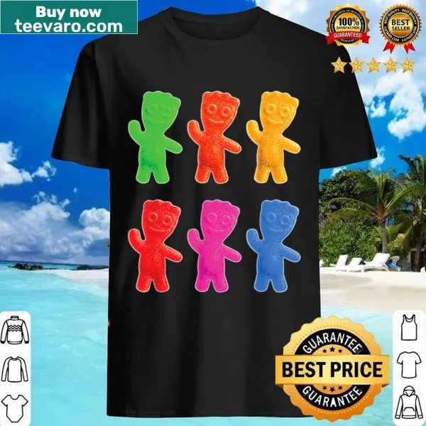 Funny Sour Candy Patch Kids shirt with playful typography