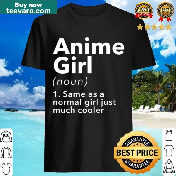 Funny shirt for anime girls with humorous otaku graphics