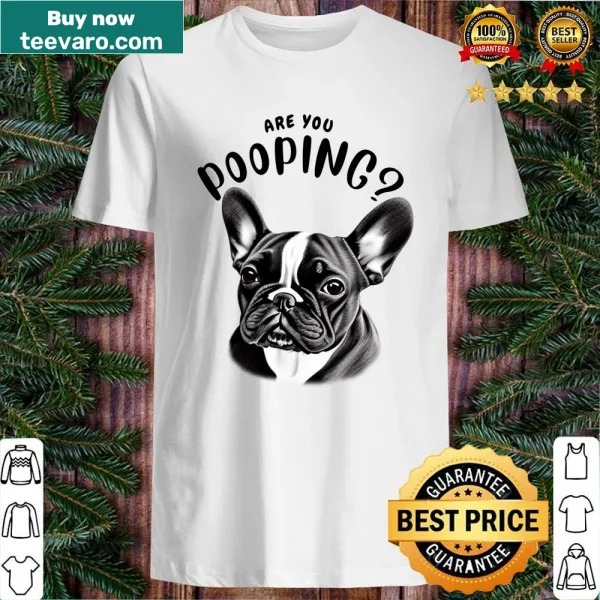 Whimsical watercolor print of a French Bulldog with humorous text