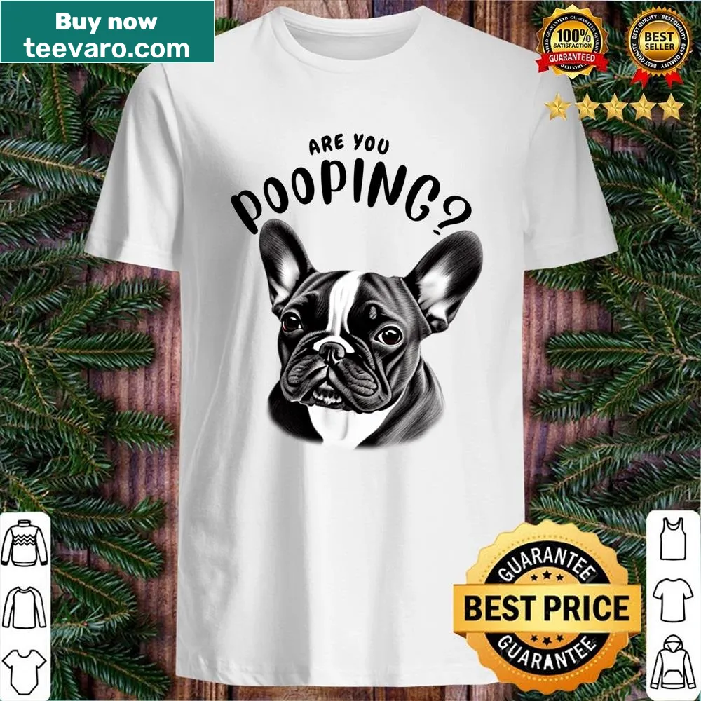Whimsical watercolor print of a French Bulldog with humorous text