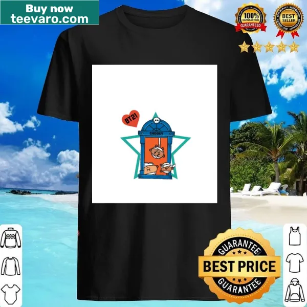Halloween-themed sleeveless top featuring BT21 Shooky